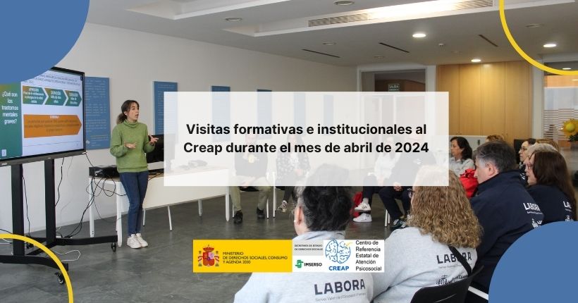 Visitas formativas e institucionales al Creap durante el mes de abril