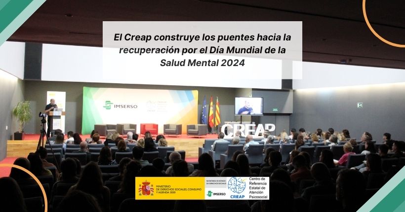 El Creap construye los puentes hacia la recuperación por el Día Mundial de la Salud Mental 2024
