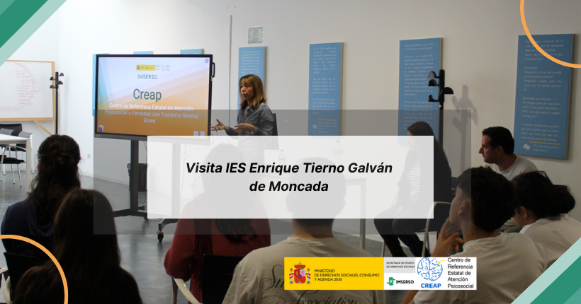 El Creap de Valencia recibe la visita IES Enrique Tierno Galván