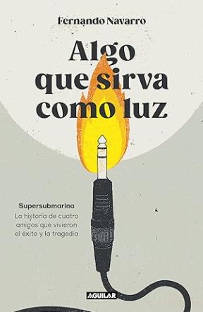 Cubierta del libro Algo que sirva como luz. Cubierta libro