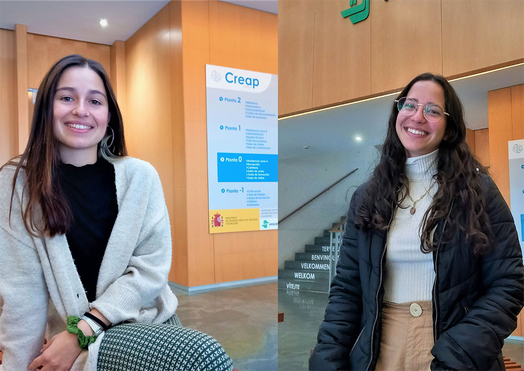 Entrevista a Lucía Fau y Victoria González, alumnas en prácticas de la Universitat de València (UV)