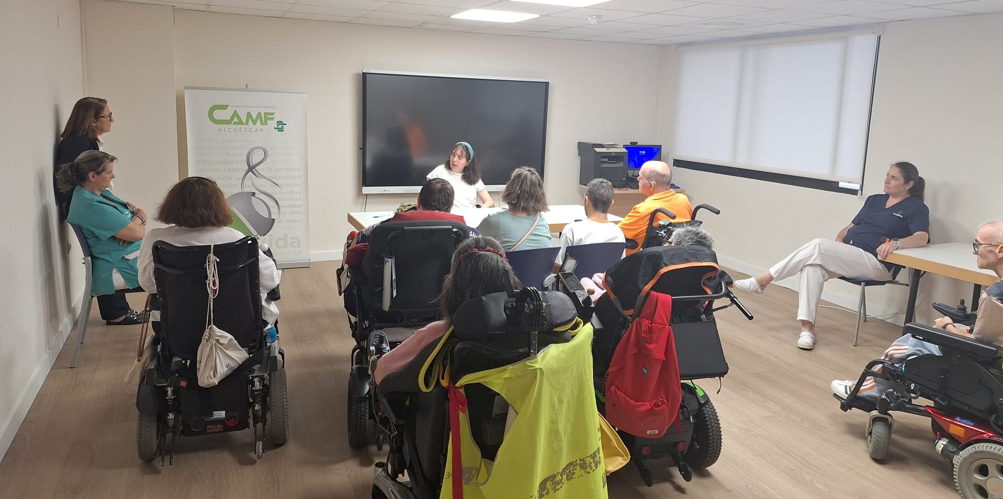 Profesionales y personas usuarias comparten reflexiones para la protección medioambiental.